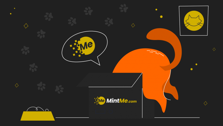 Get a pawful of tokens with MintMe.com