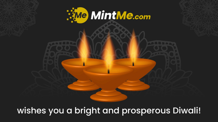 MintMe wishes you a bright and prosperous Diwali!