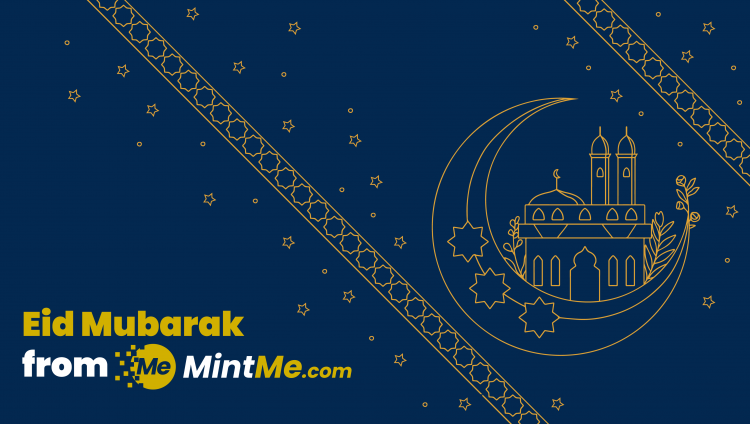 Eid Mubarak from MintMe.com!